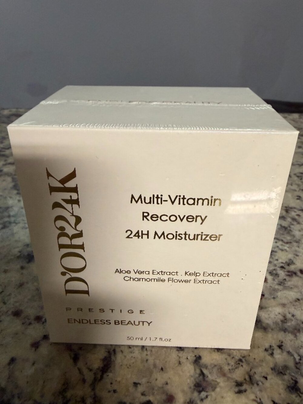 D'OR 24K MULTI-VITAMIN 24H MOISTURIZER - 1.7 fl oz \ 50 ml - BRAND NEW - SEALED